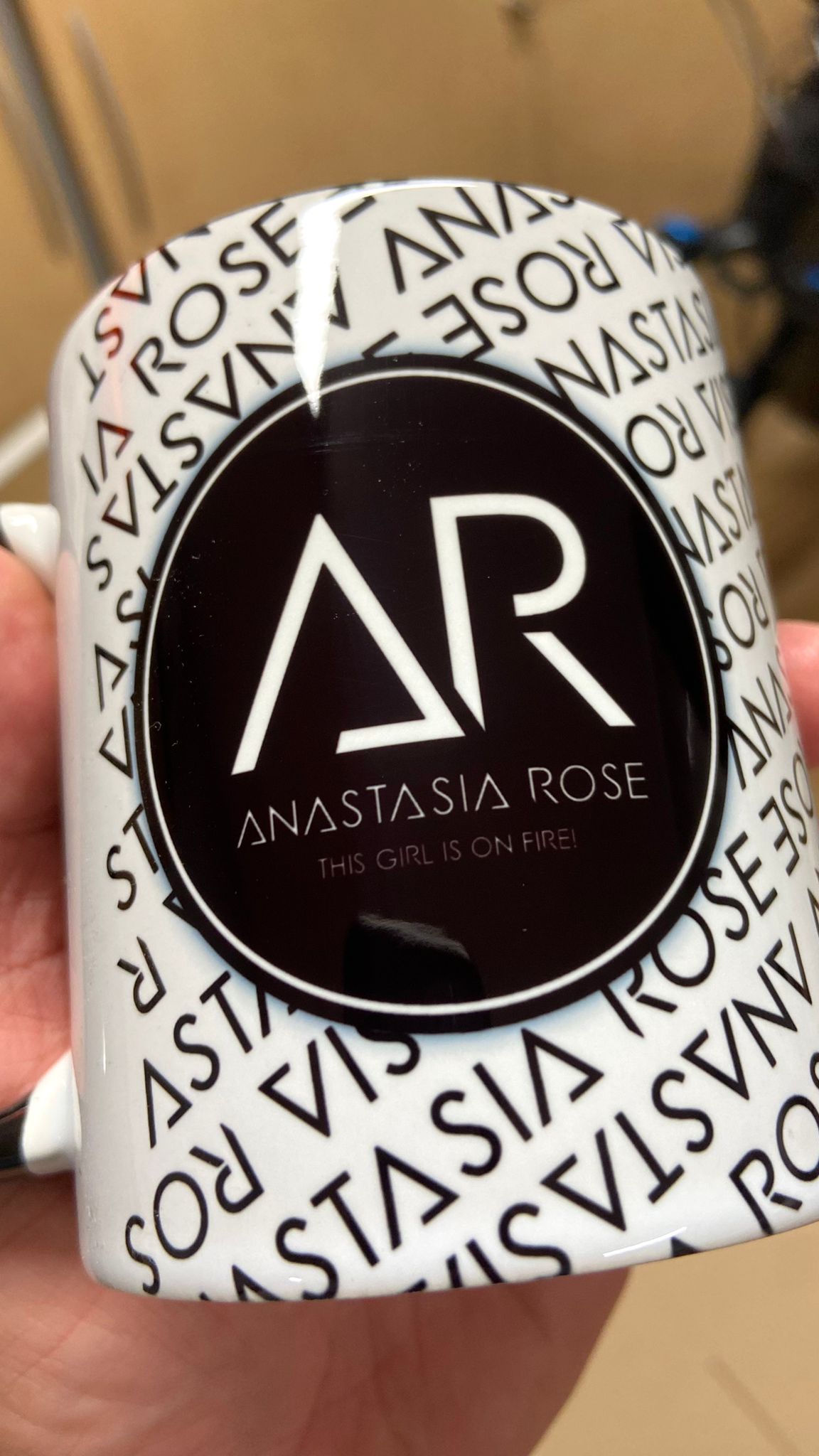 AR Logo Premium Tasse - Powered by Tassenkasper!