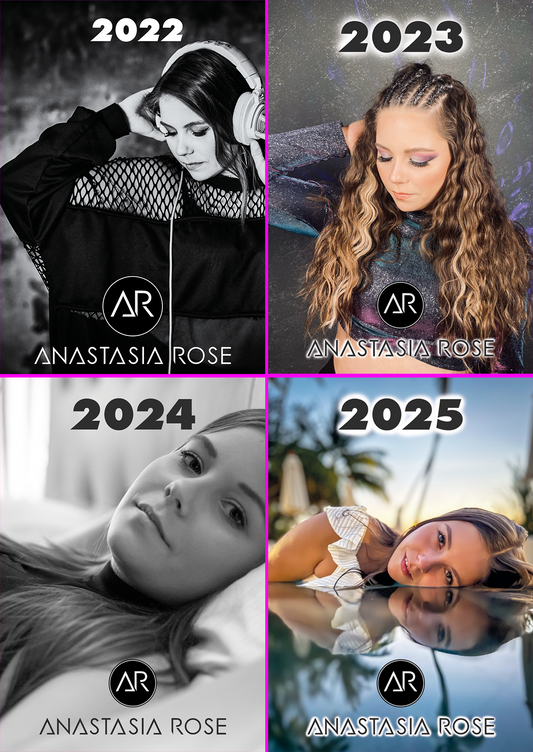 Collectors Edition - Anastasia Rose Wandkalender 2022-2025 - DIN A3